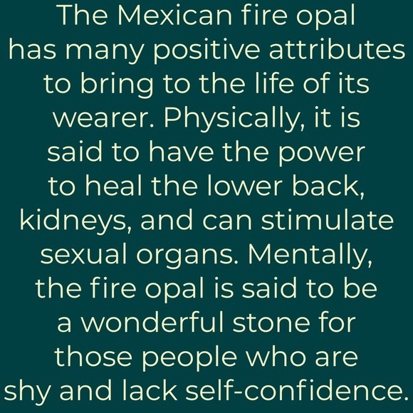 Artisan Orange Opal sterling silver earrings - Picture 5 of 5